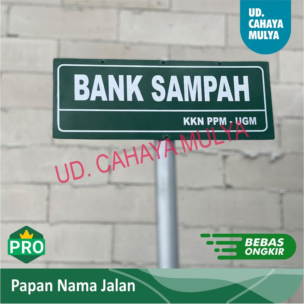 

Papan Nama Jalan / Papan Gang - Produk nama KKN