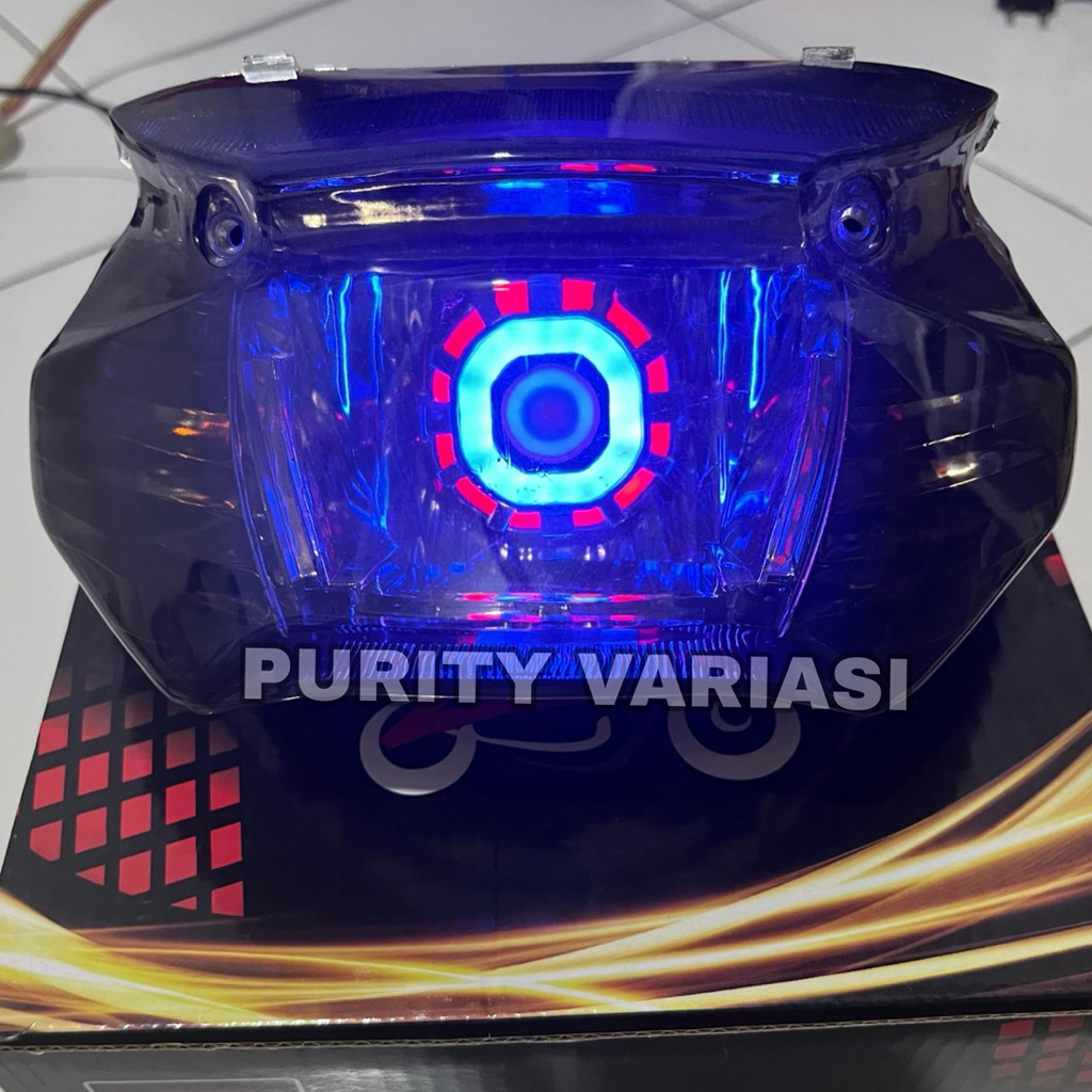 STOPLAMP BELAKANG LAMPU PROJIE UBUR/PROJIE KITAK UNIVERSAL MOTOR MIO SPORTY/MIO SMILE