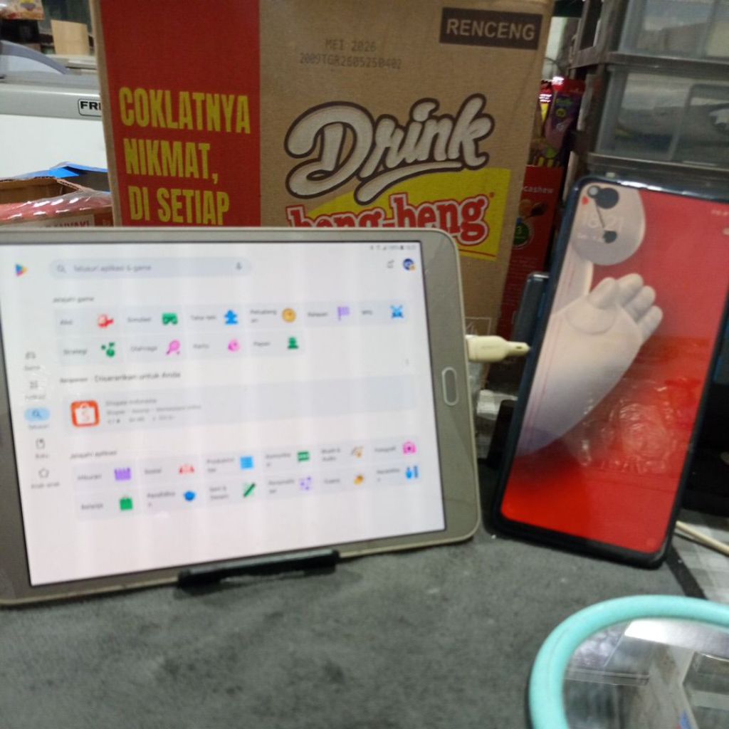 TABLET SAMSUNG + VIVO BUNDLING PAKET 20 UNIT