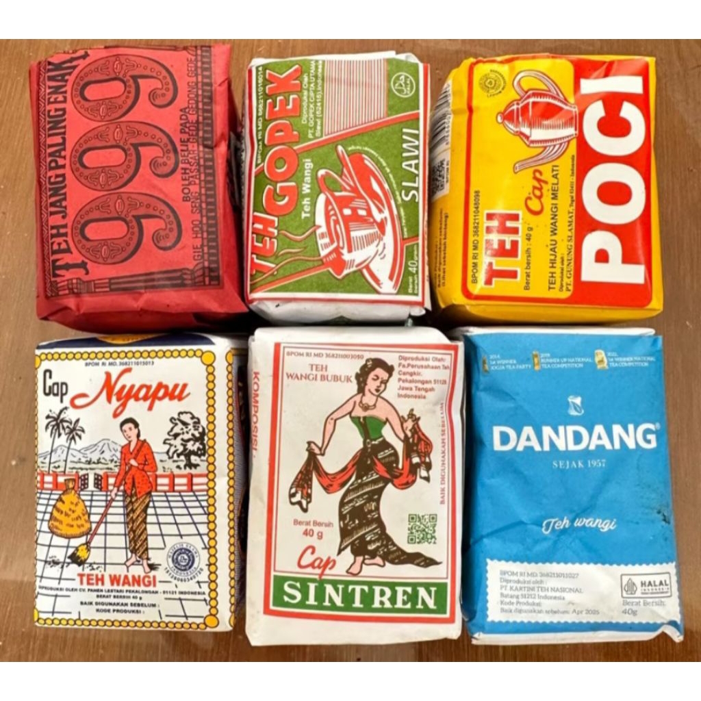 

6 macam teh buat racikan