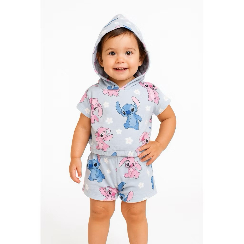 Disney Baby || Set Hoodie Lilo Angel