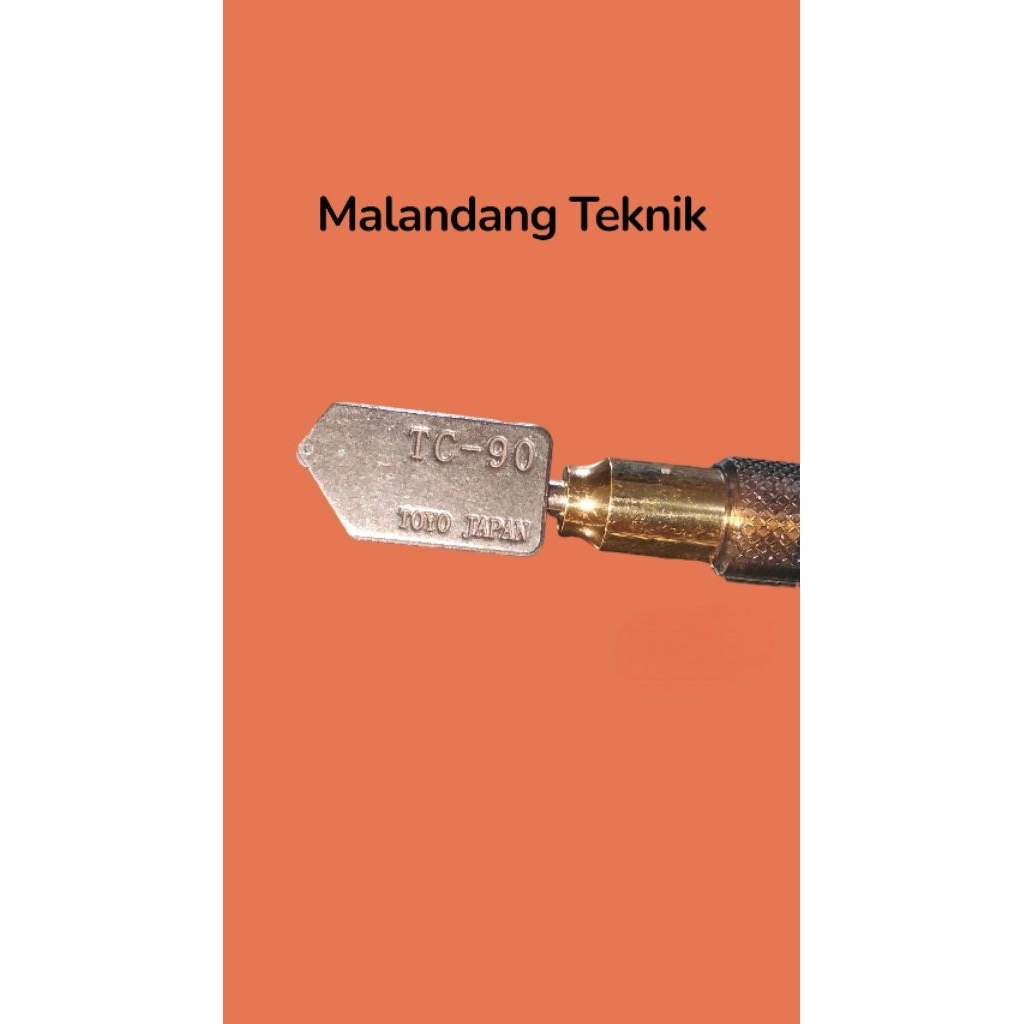 

Toyo Glass Cutter TC 90 30 17 10 | Alat Potong Kaca Presisi Jepang By Malandang Teknik