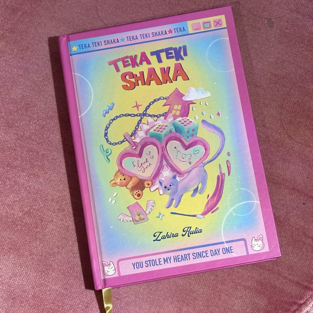 preloved novel teka teki shaka tts hardcover goodcondi novel wattpad au romance remaja anak