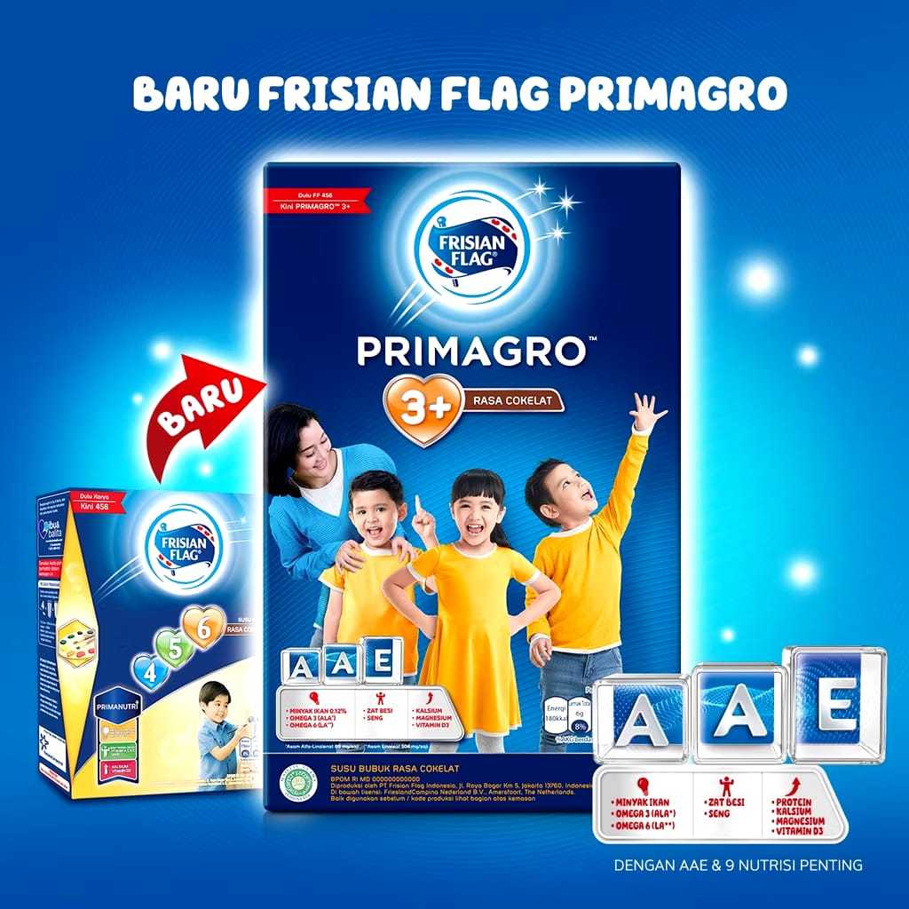 

FRISIAN FLAG PRIMAGRO 3+ COKELAT 750GR