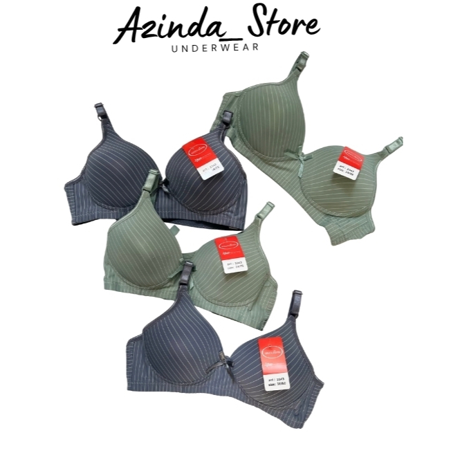 BH Big Size Tanpa Kawat Bra Wanita Jumbo 34-40 Ukuran Besar Fashion Busa Tipis Sangat Nyaman Cup