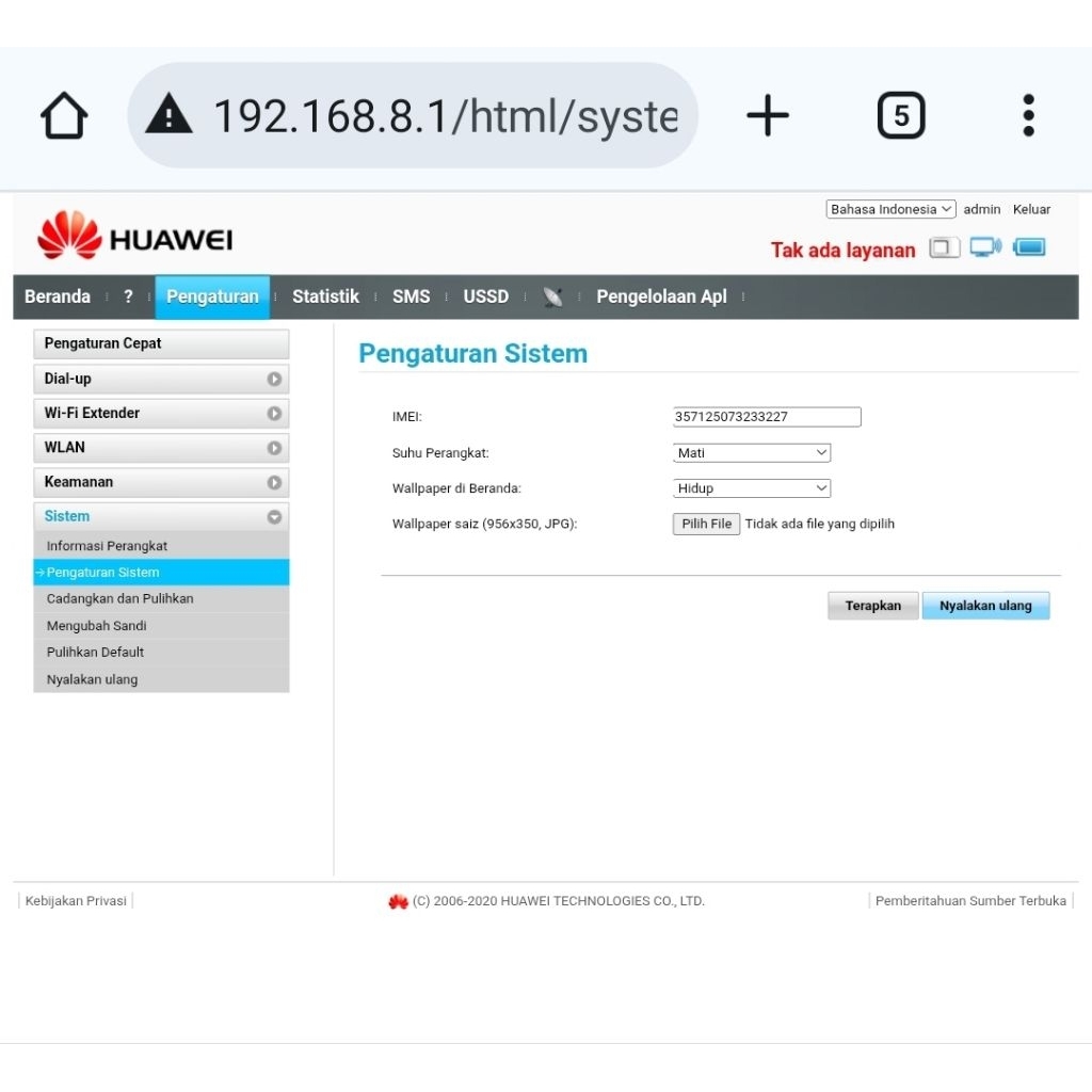 Modem BOLT Vela Huawei E5578