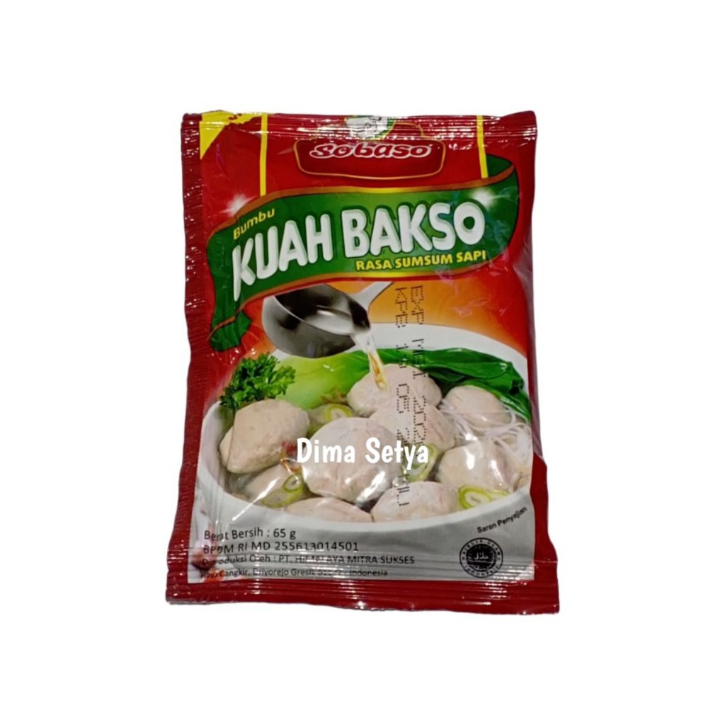 

SOBASO bumbu kuah bakso rasa sumsum sapi 65 gram