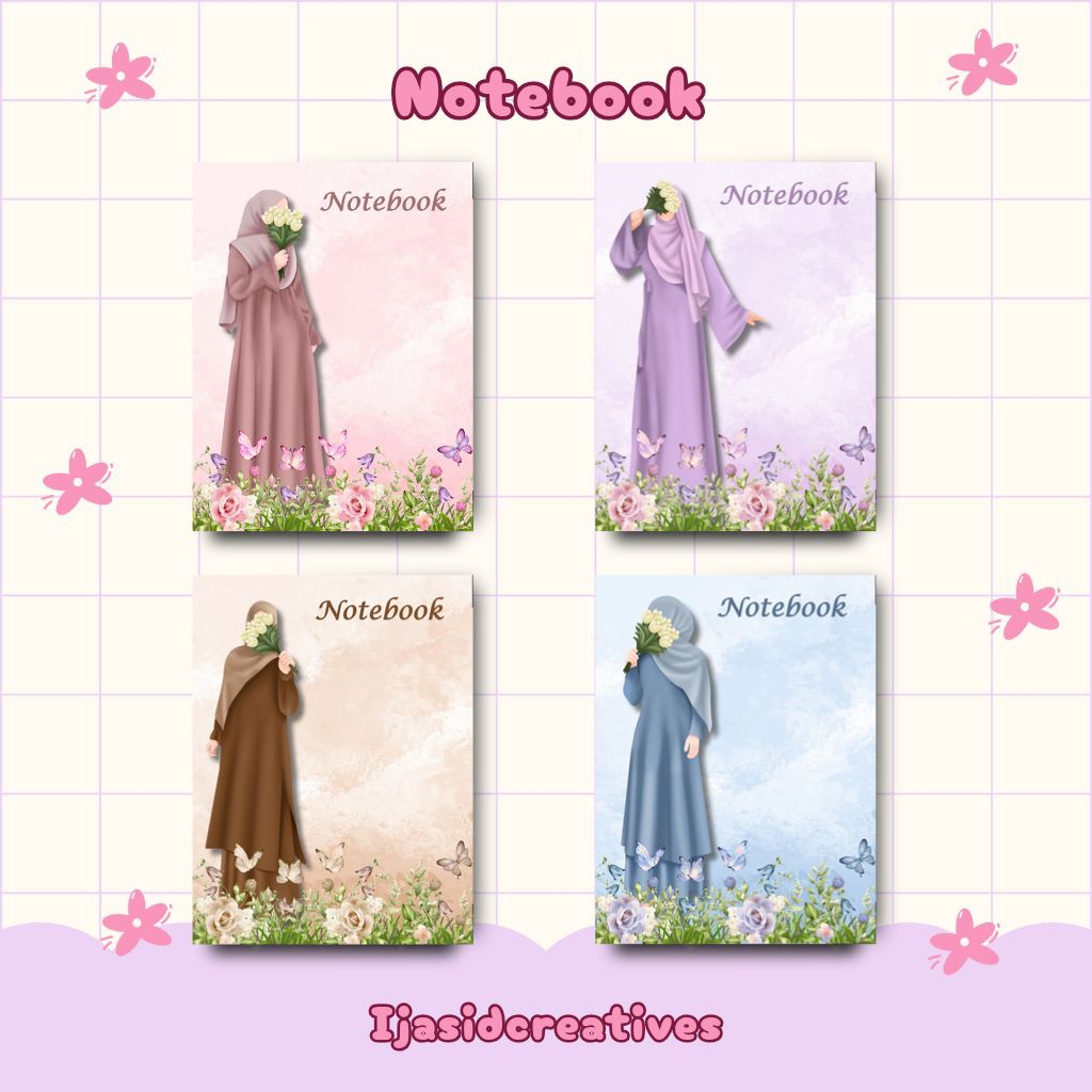 

Buku Tulis Tema Muslimah Beauty 36 Lembar