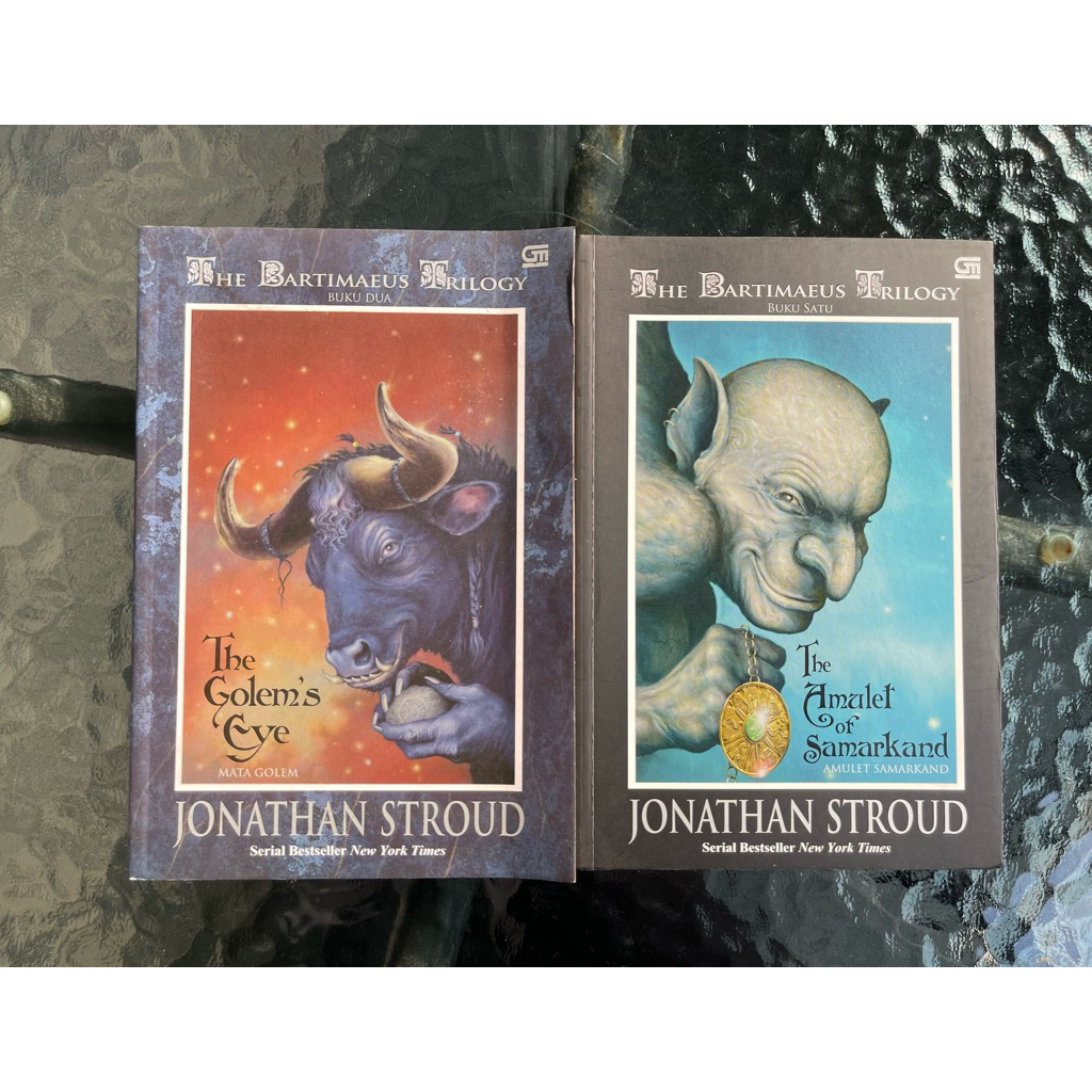 Preloved The Bartimaeus Trilogy buku 1 dan 2