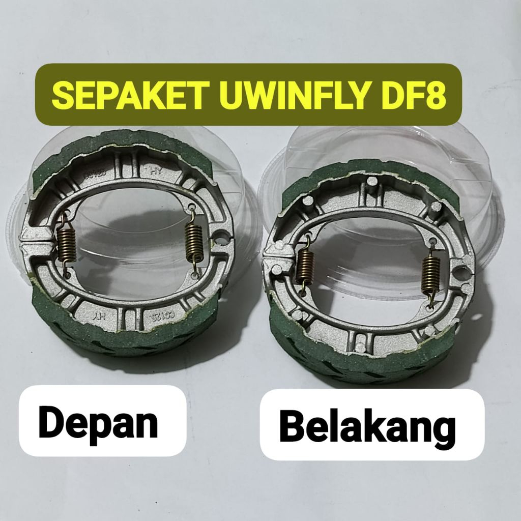KAMPAS REM DEPAN BELAKANG KHUSUS SEPEDA LISTRIK UWINFLY DF 8 / SEPAKET SEPEDA LISTRIK UWINFLY DF 8