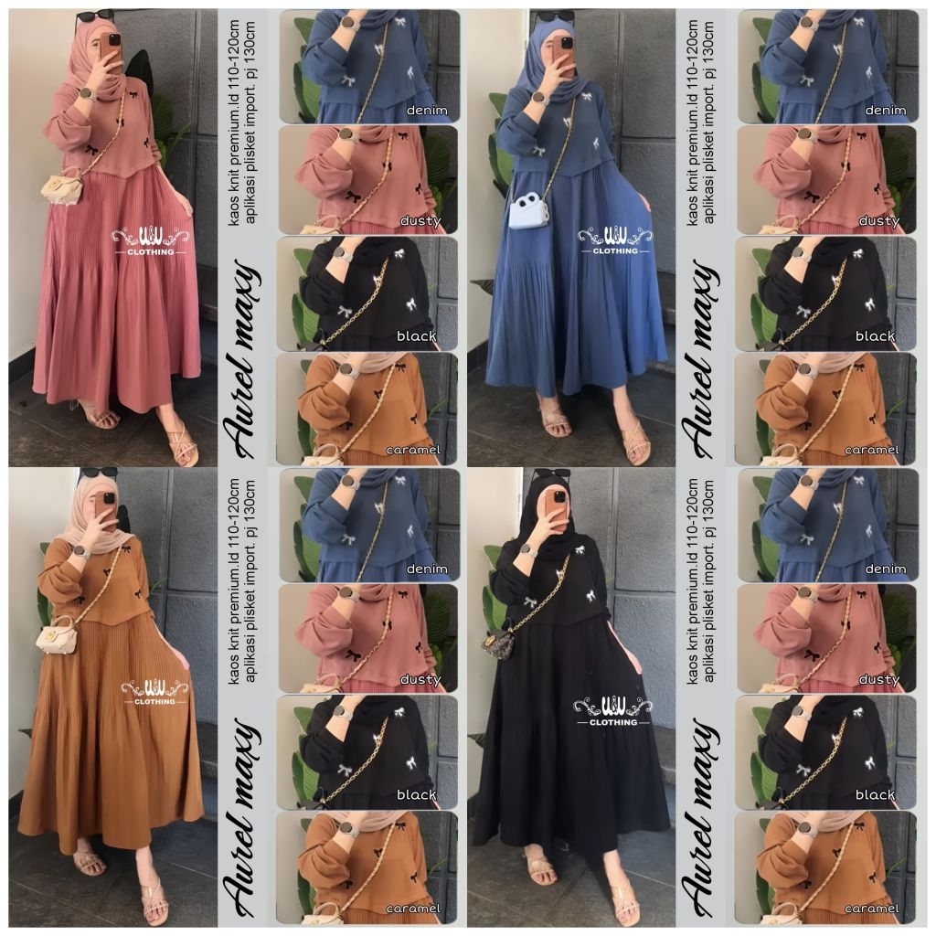 AUREL/ AIDA/ HELWA MAXI BY SATINE