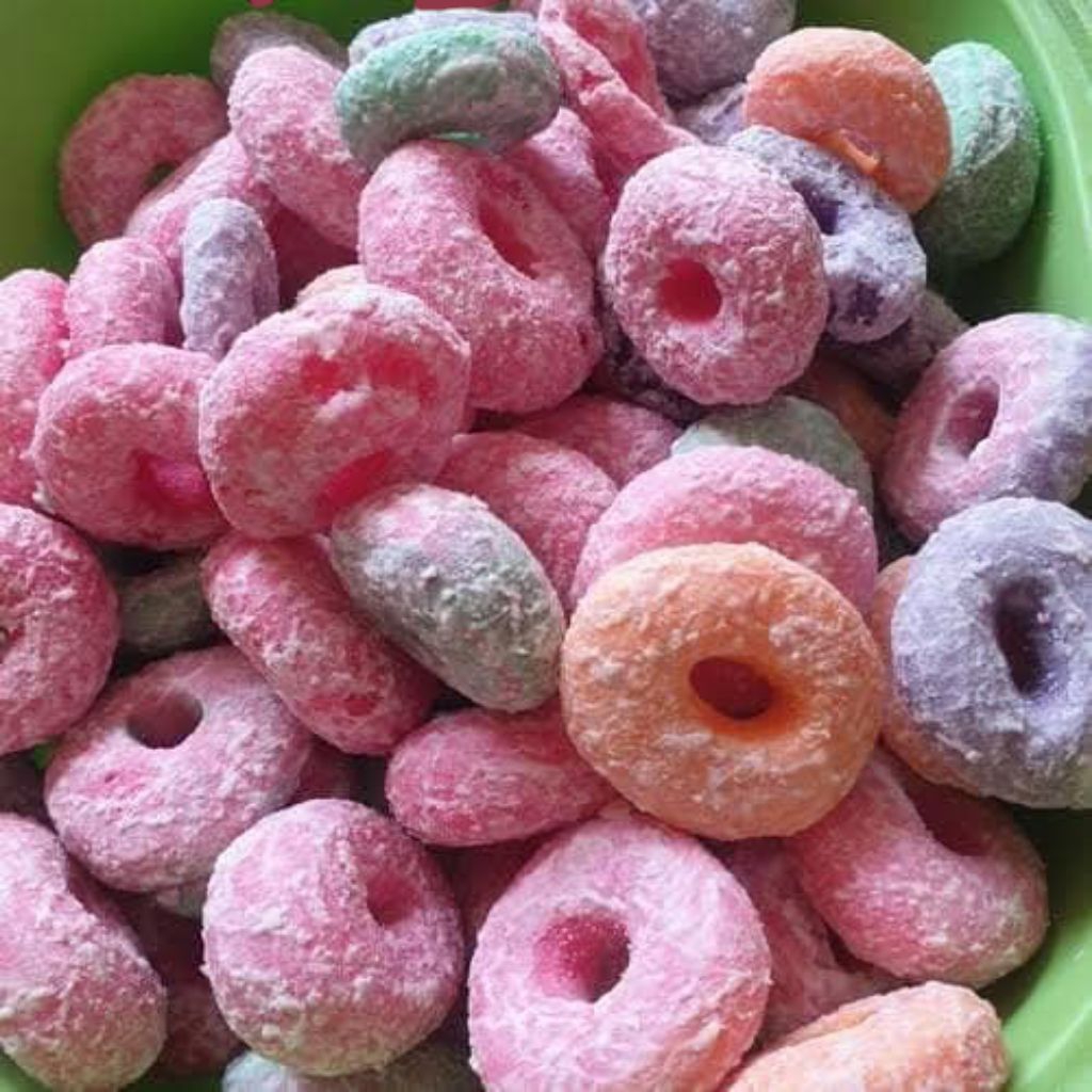 

Donat Kering Warna Warni Donat Kering Gula Salju