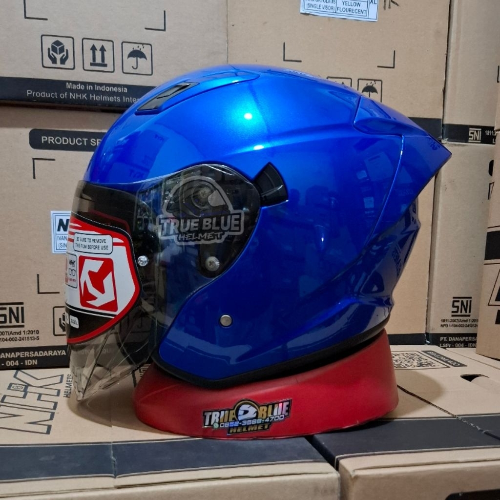 Helm NHK S1 GP Pro Solid Blue