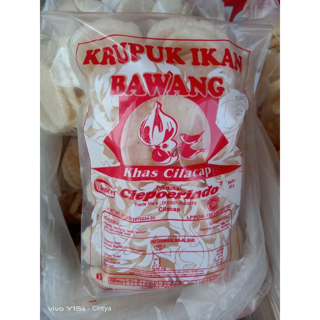 

Kerupuk Ikan Bawang Khas Cilacap