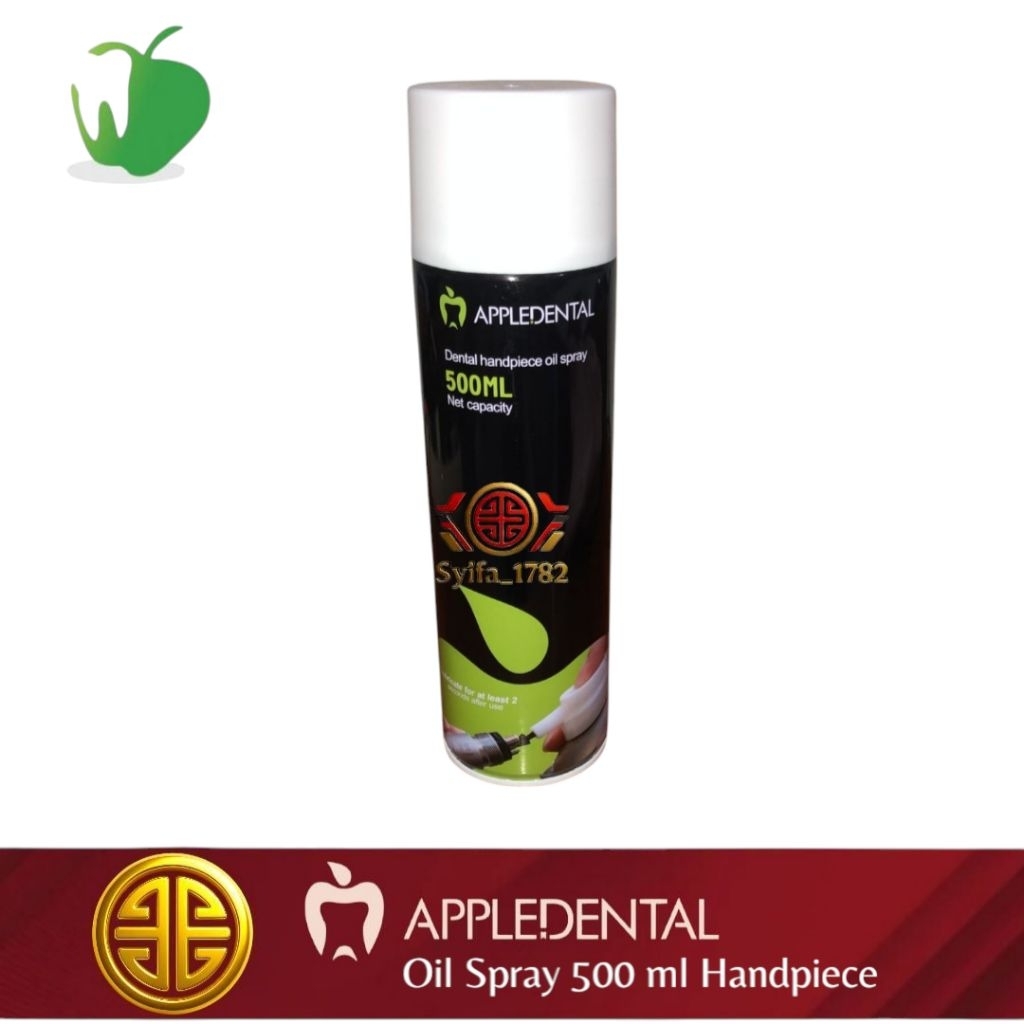 Apple Dental Oil Spray 500 ml pelumas handpiece dental