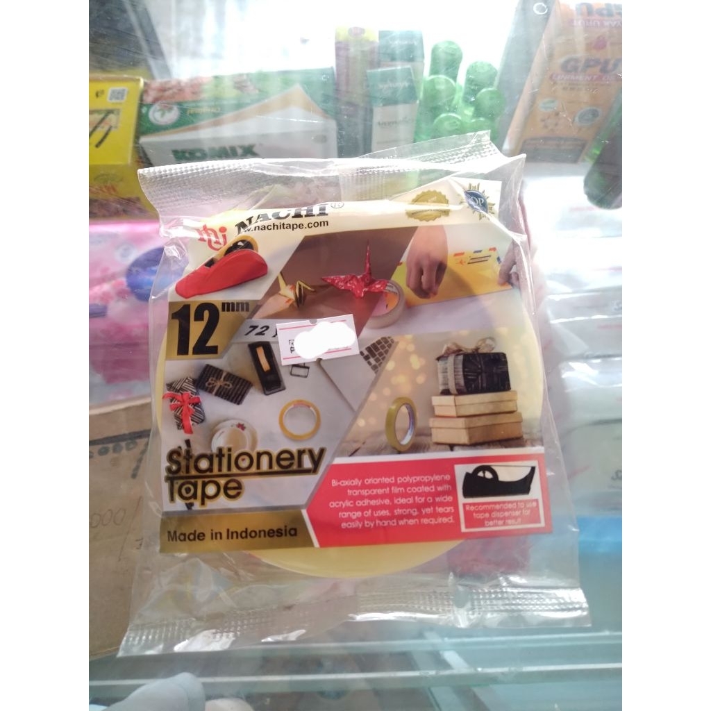 

Isolasi Bening Nachi 12mm x72 yard