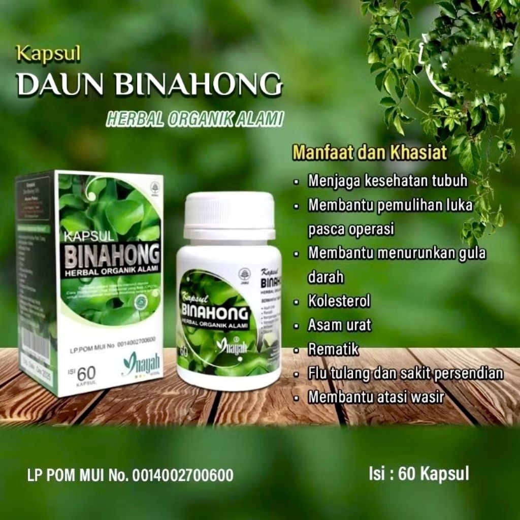 KAPSUL BINAHONG ASLI