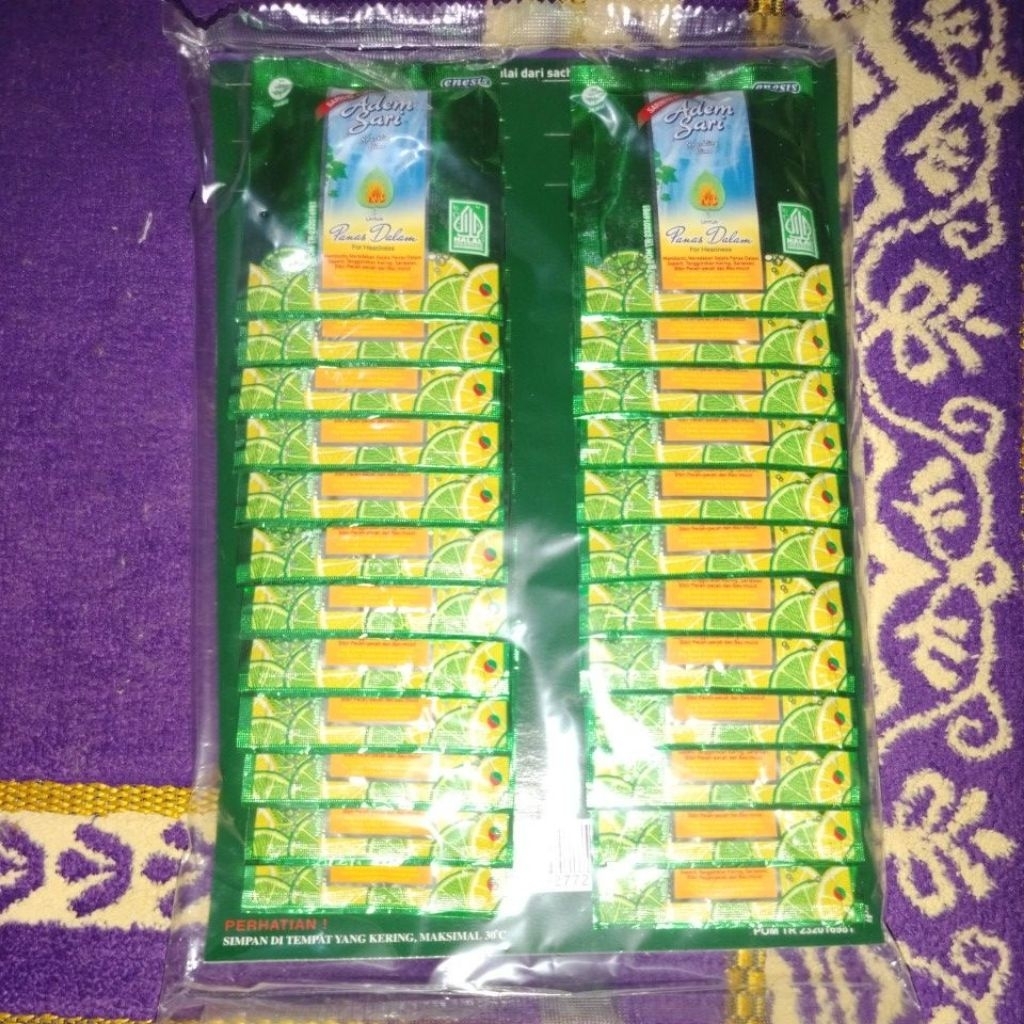 

Adem sari 1 pack/24 sachet
