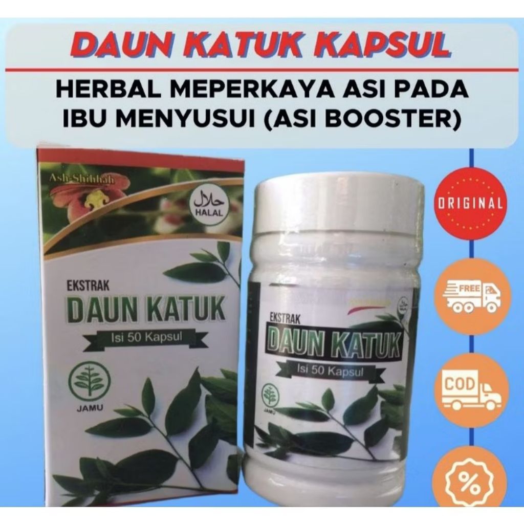 KAPSUL DAUN KATUK (ASI BOOSTER)