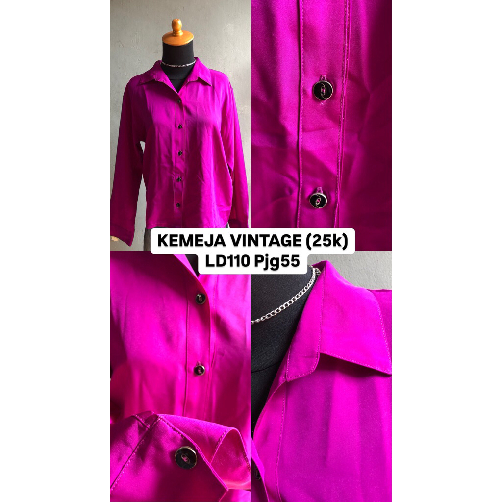 PRELOVED KEMEJA VINTAGE