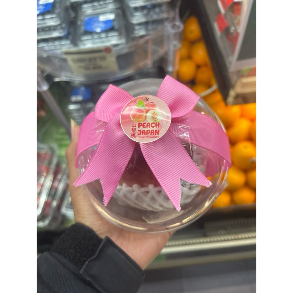 

Peach White Jepang | Buah Import Jepang Manis Fresh 1 Pcs