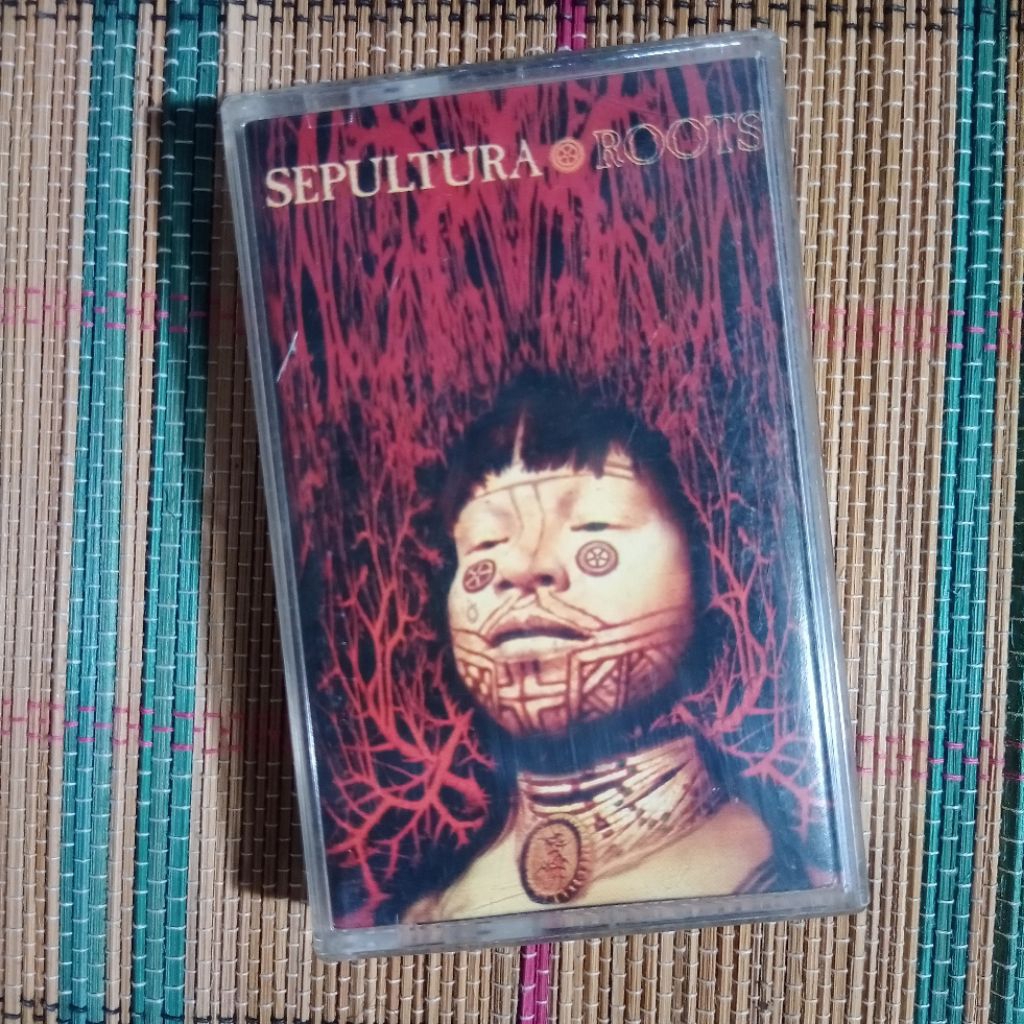SEPULTURA - THE ROOTS " CASSETTE TAPE KASET PITA