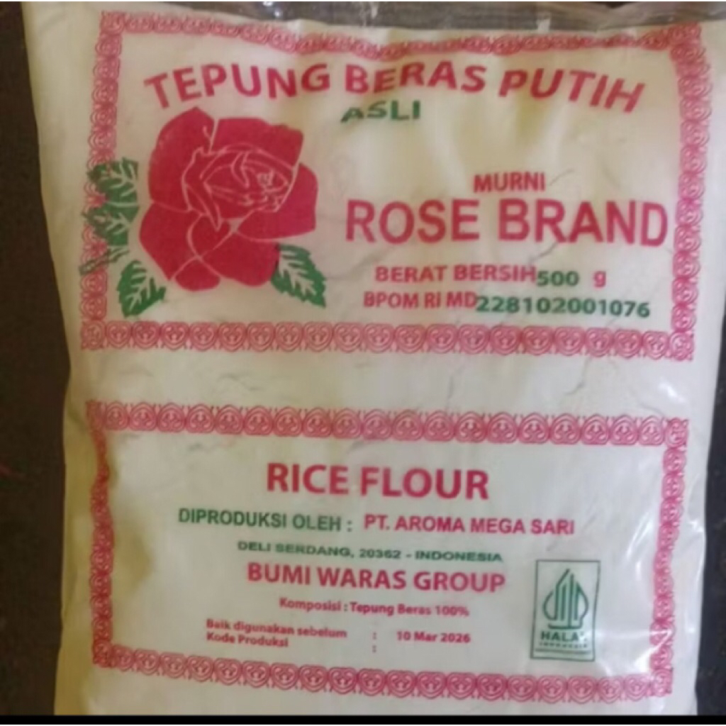 

Tepung Beras Rose Brand