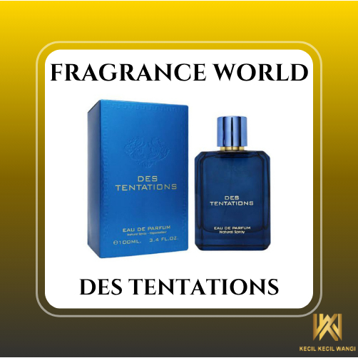 Fragrance World Des Tentations & Des Tentations Flame 100% Original | Decant