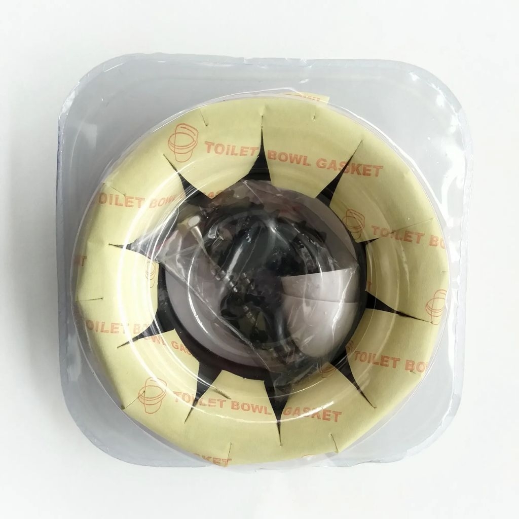 Dodol closet duduk universal set baut/karet closet duduk/gasket closet