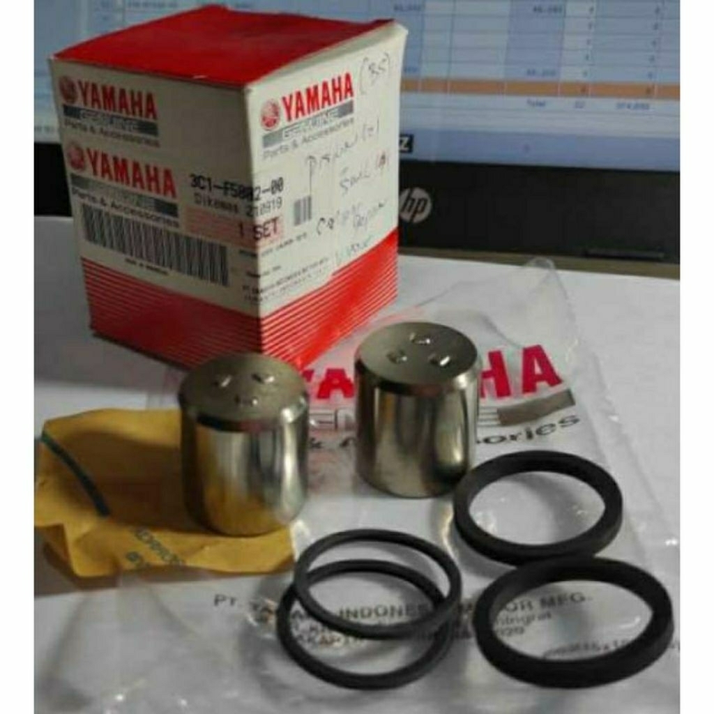 Piston Kaliper Set Original Genuine Yamaha Vixion Byson MT15 R15 / 3C1-W0057-01
