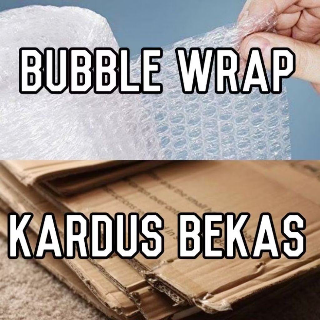 

TAMBAH KARDUS DAN BUBLE WRAP