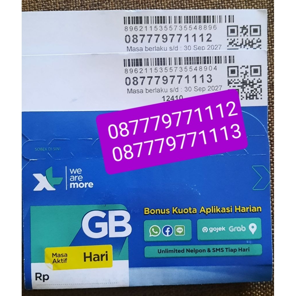 Nomer xl cantik
