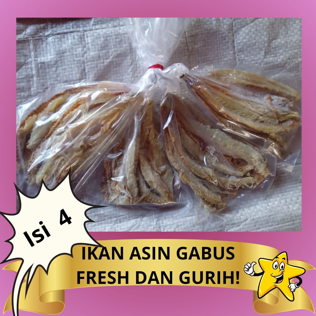 

IKAN ASIN GABUS KUALITAS SUPER