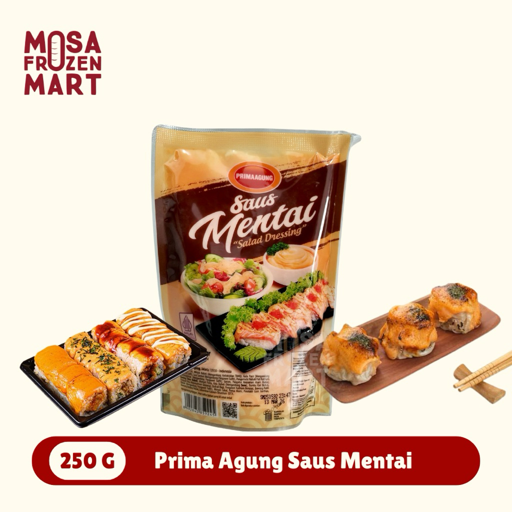 

Prima Agung Saus Mentai 250 Gr