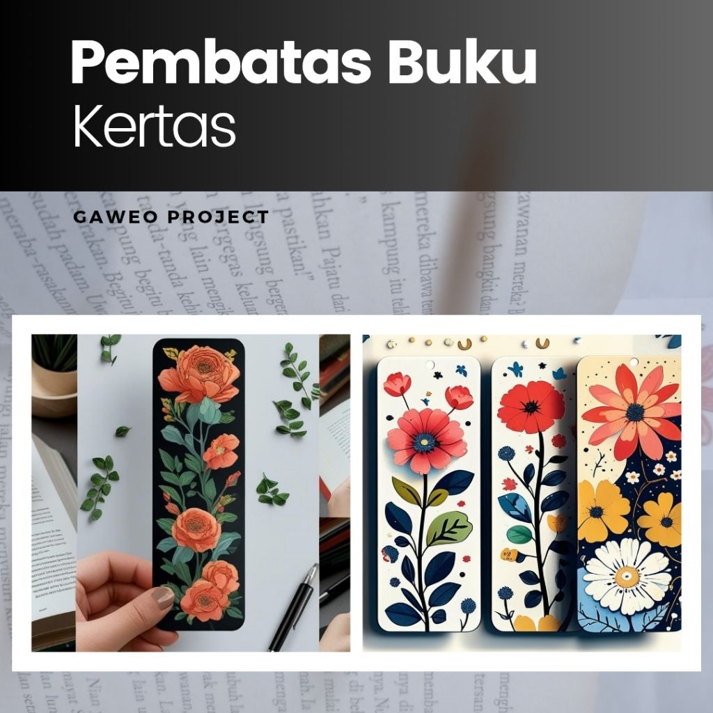 

Pembatas Buku Sederhana | Classic Bookmark | Simple Bookmark