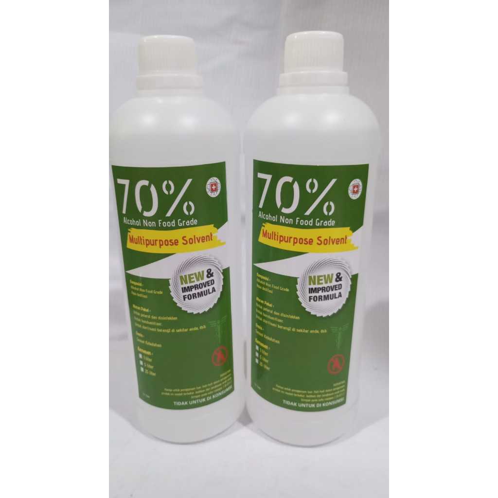 Alkohol 70 % 1 Liter Non Food Grade / Alkohol 70
