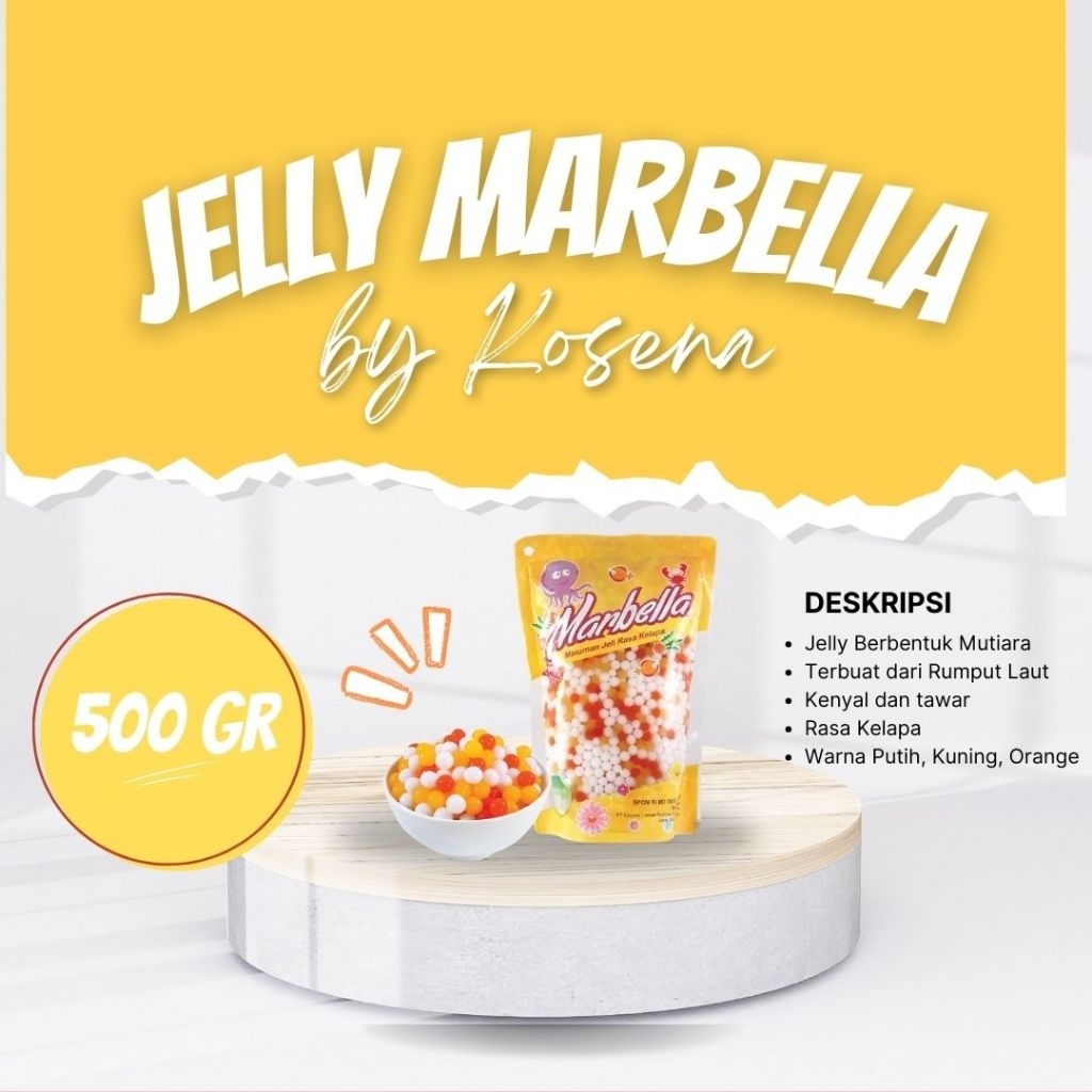 

JELLY MARBELLA KELERENG 500 GR