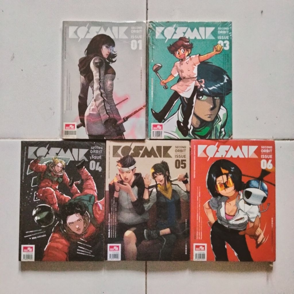 Paket Komik Lokal - Kosmik Mook - Second Orbit - 5 Edisi