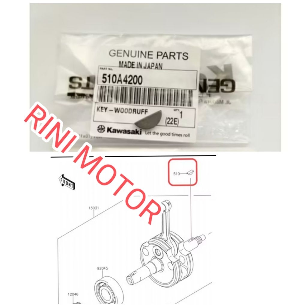Spi gigi gear primer KLX 150 original