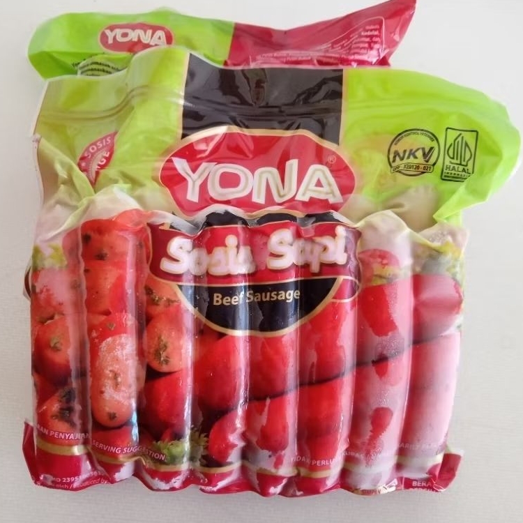 

Yona Sosis Sapi 450gr