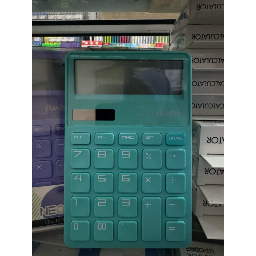 

Bantex Calculator BD4312 12Digits 120steps Neomu Kalkulator bantex