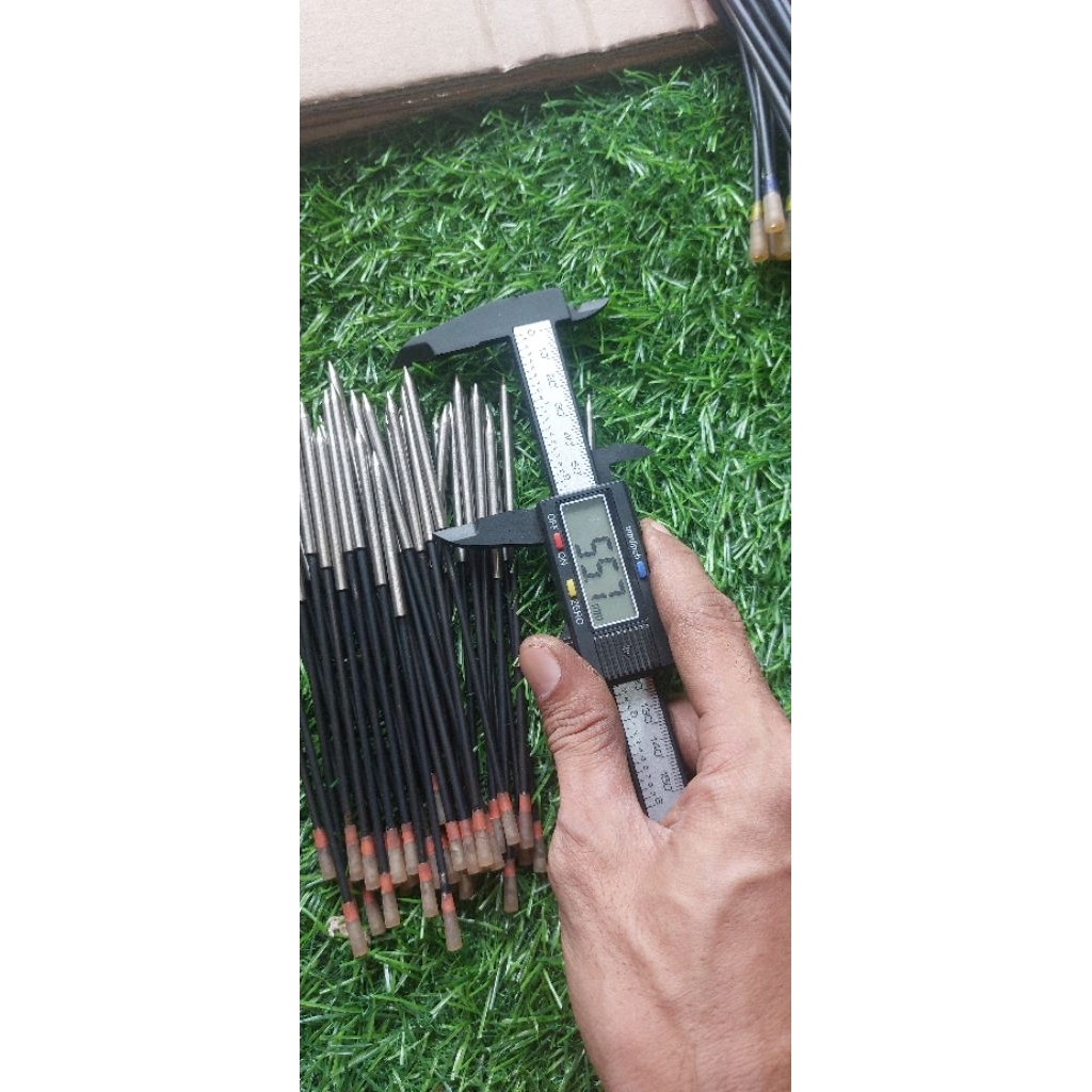 as baja lidi 4.5 mm panjang 15cm rok pu 10 pcs