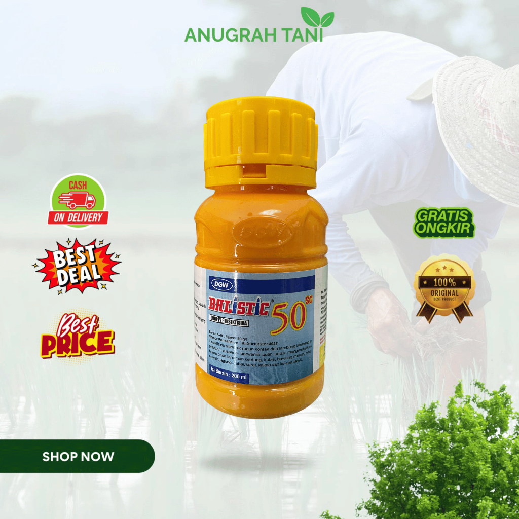 Insektisida Balistic 50 sc 200 ml Insektisida Sistemik untuk Padi Cabai Tomat Bawang dan Tanaman lai