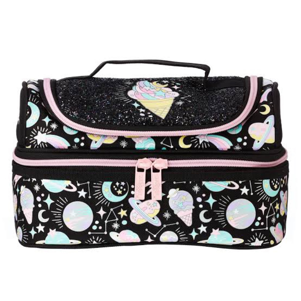 Smiggle Beyond Lunchbag Ice Cream Backpack and Hardtop Pencil Case