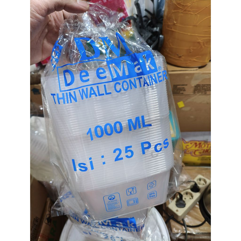 DM thinwall thin wall 1000ml 1000 ml