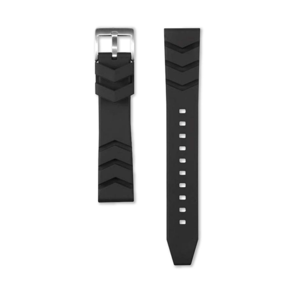 Tali jam tangan Seiko Rubber strap 20mm RS08R20K (hitam) original