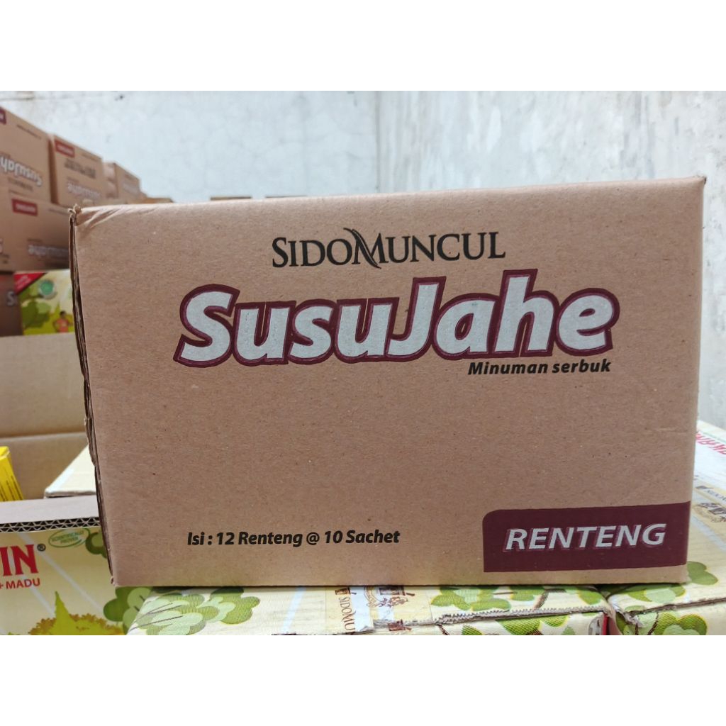 

Susu Jahe Sido muncul paket hemat 1 karton isi 12 renceng@10Sachet