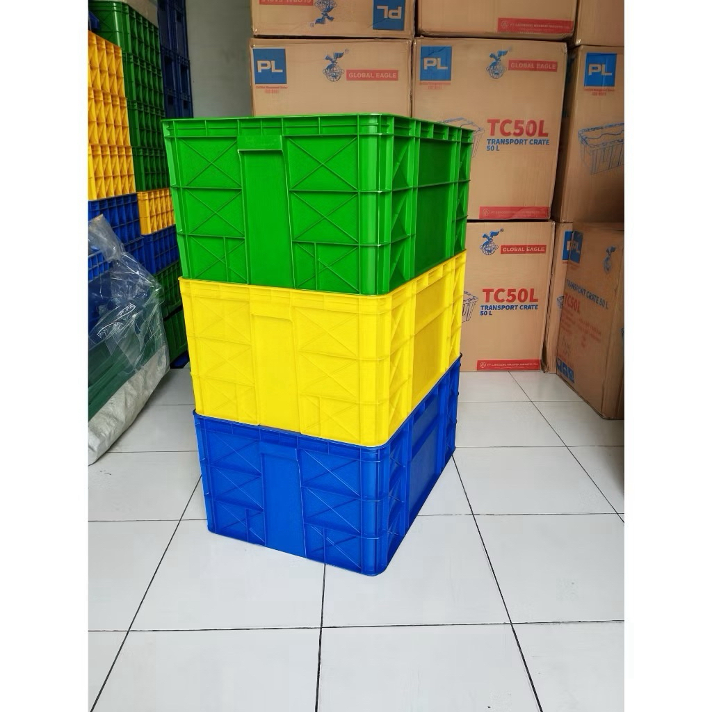 Box Container Rabbit 7033 - 7022 /Krat Keranjang industri Plastik