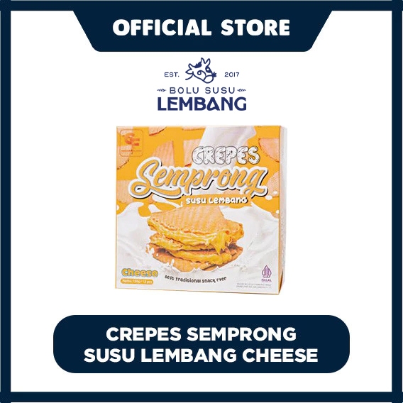 

Crepes Semprong Susu Lembang Chesee