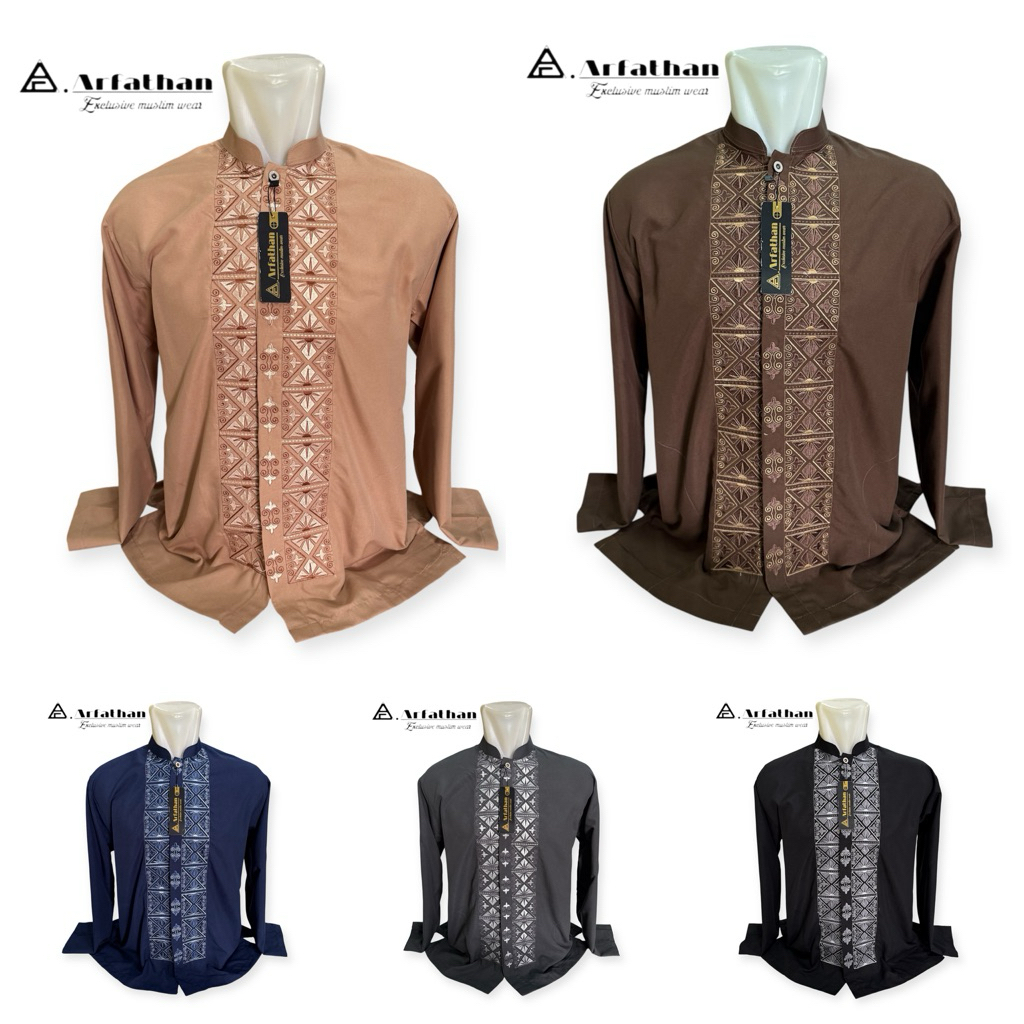 Atasan Bju Kokoh Fashion Muslim Kkoh Koko Koko Terbaru Murah Kemeja Khoko Priya Modern Koko Ori Mura